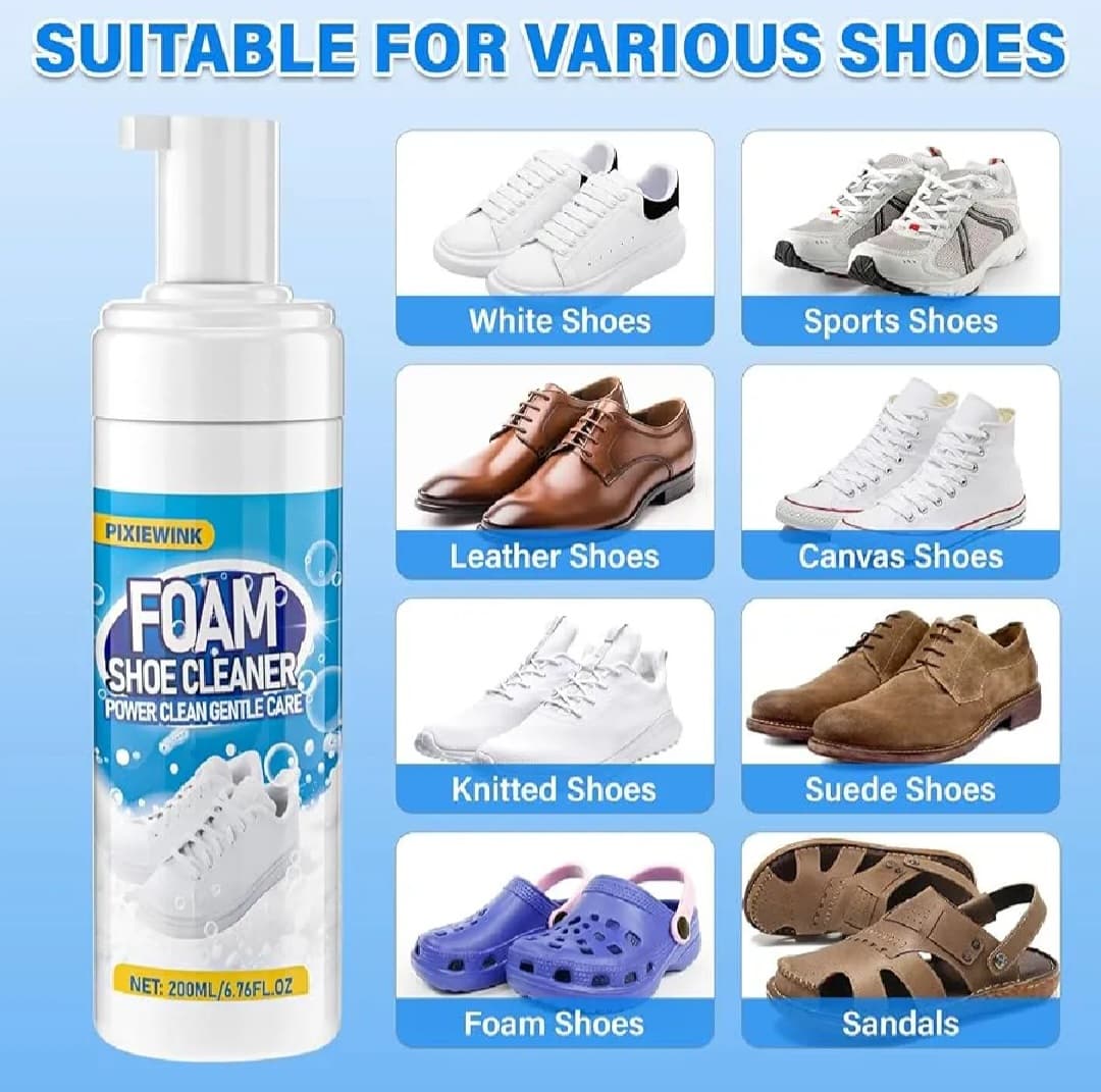BIKI Shoe Cleaner Foam Spray